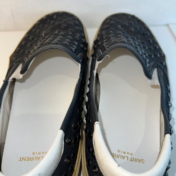 Saint Laurent by Hedi Slimane Sneakers RARE Studded Skate Size 10.5/43.5 80% OFF - Picture 9 of 12